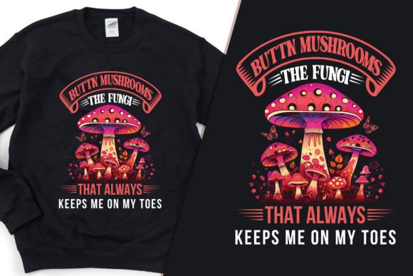 A Button Mushroom Design for Everyday Embroidery