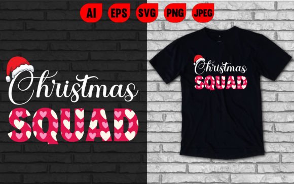 A Festive Graphic Asset for Your Seasonal T-Shirt Designs