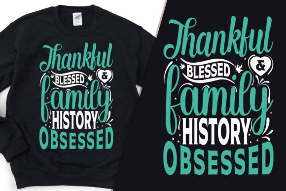 A Modern Tee Graphic for Family History Blogging