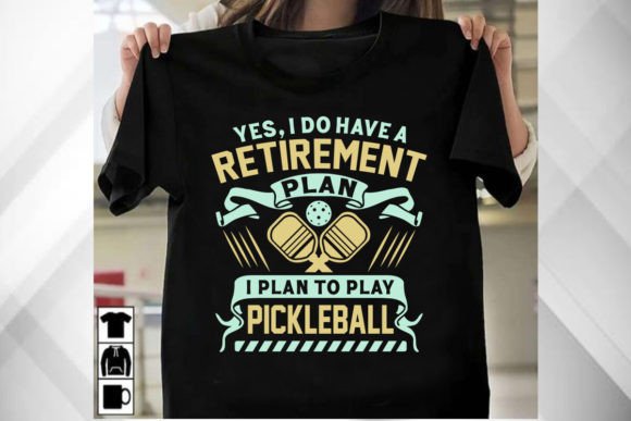 A Real Crafter's Review of the Retirement Plan Pickle Ball Graphic
