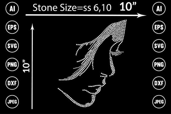 Evaluating the Afro Queen Rhinestone Design for T-Shirt Graphics
