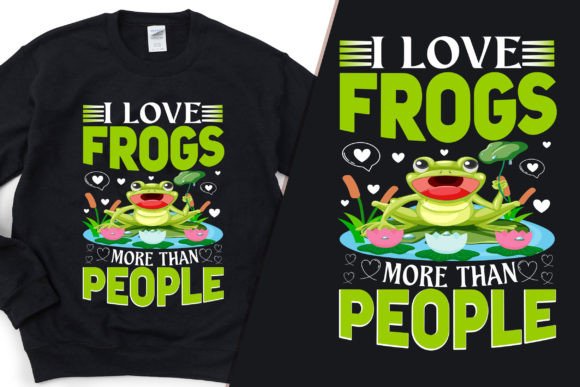 Love Frogs More Than People Classic Tee: Graphics Review