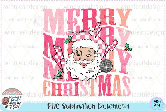 Merry Christmas Retro Pink Santa Claus: T-Shirt Graphics Review