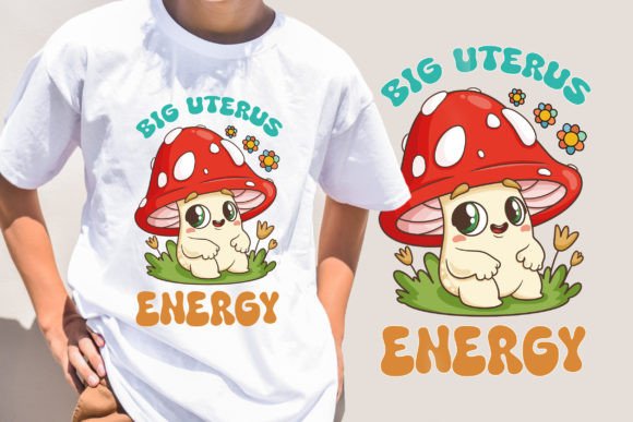 Reviewing a Bold Trendy T-Shirt Graphic Design Asset