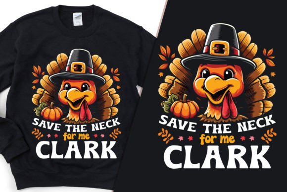 Save the Neck for Me Clark T-Shirt SVG